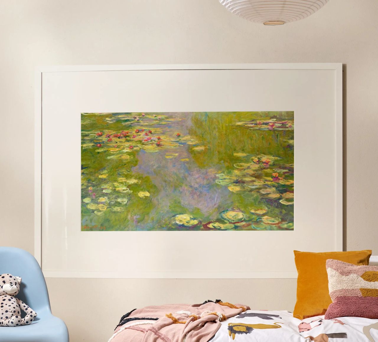 Seerosen (1919) von Claude Monet Poster von Monet Art Prints