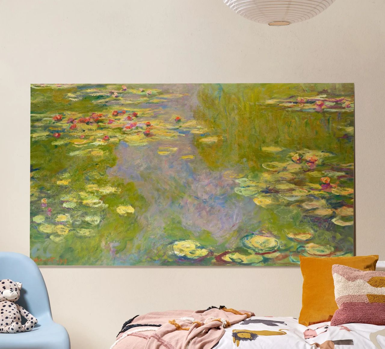Seerosen (1919) von Claude Monet Poster von Monet Art Prints
