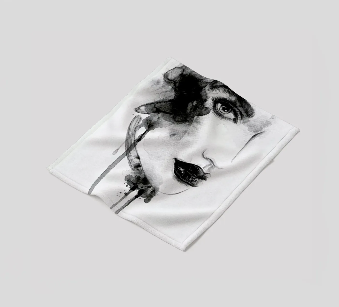 Rosemary Fleecedecke von Graphite