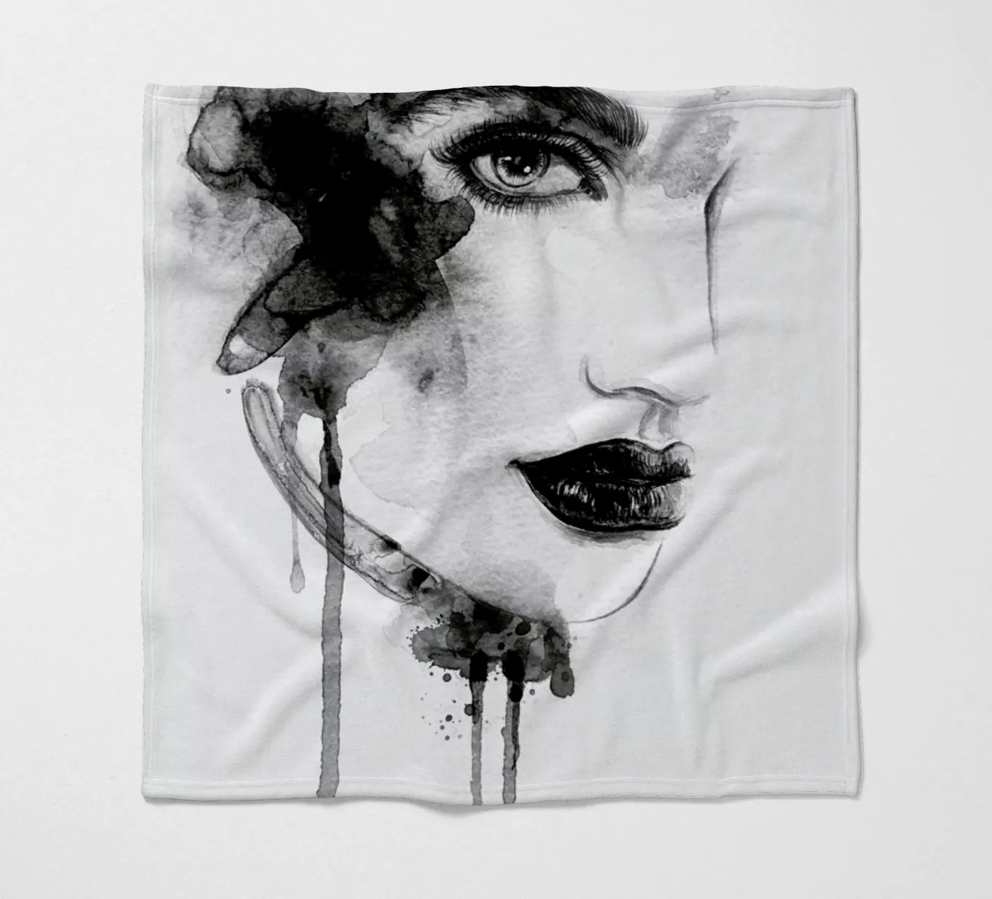 Rosemary Fleecedecke von Graphite
