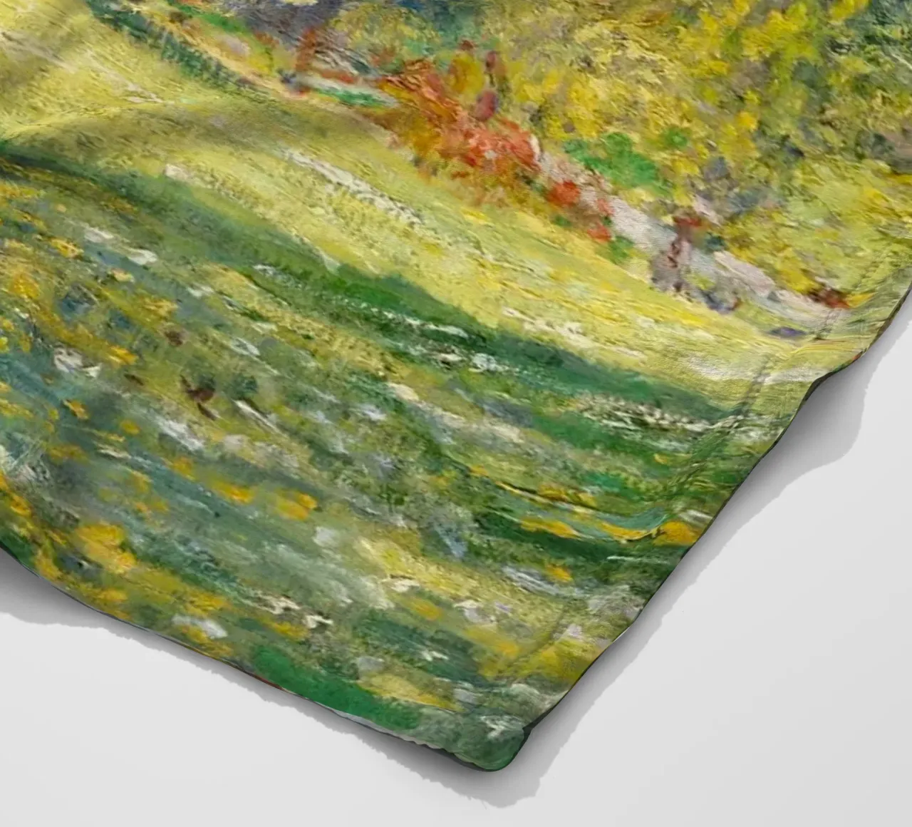 Paesaggio di Claude Monet: Il parco Monceau (1876) coperta in pile da Monet Art Prints
