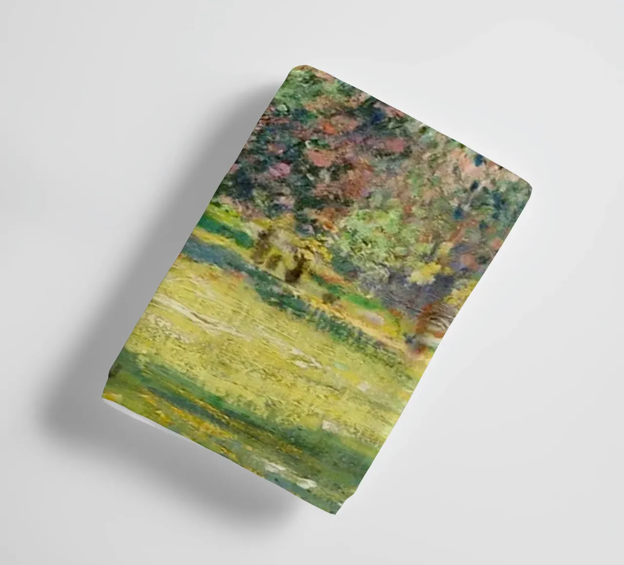 Claude Monet's Landscape: The Parc Monceau (1876) towel by Monet Art Prints