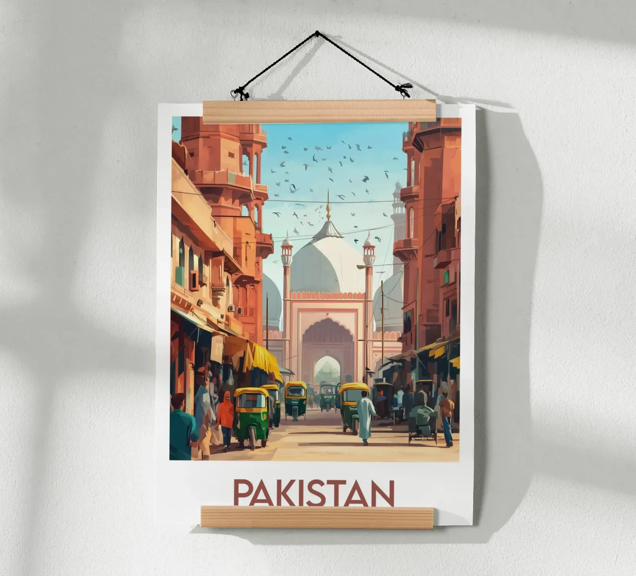 Affiche Pakistan poster da Frame the World