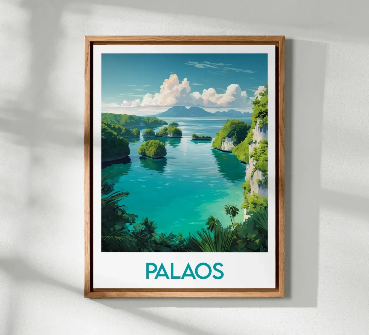 Affiche Palaos alluminio dibond da Frame the World