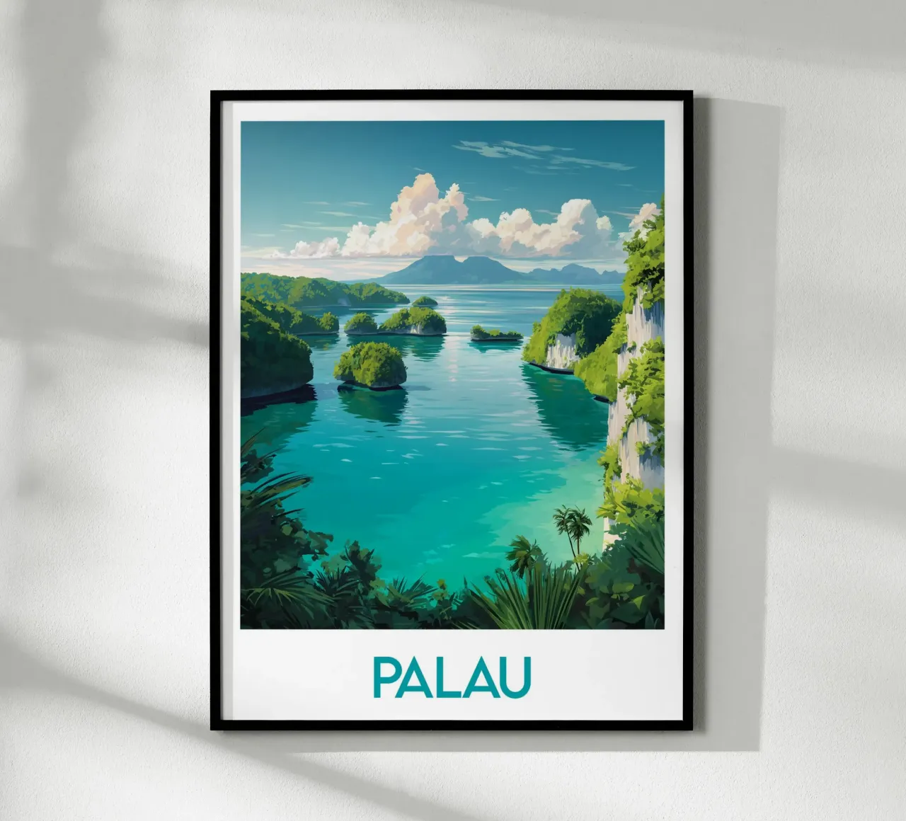 Affiche Palau carta hahnemühle da Frame the World