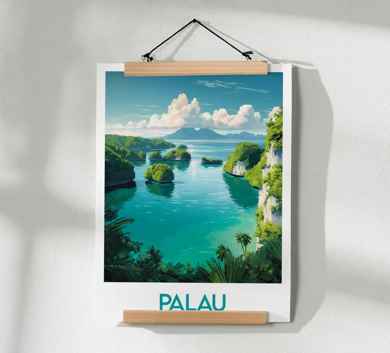 Affiche Palau carta hahnemühle da Frame the World