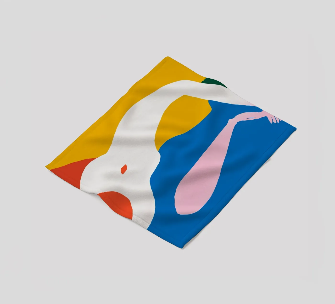 Color waltz plaid polaire de Little Dean