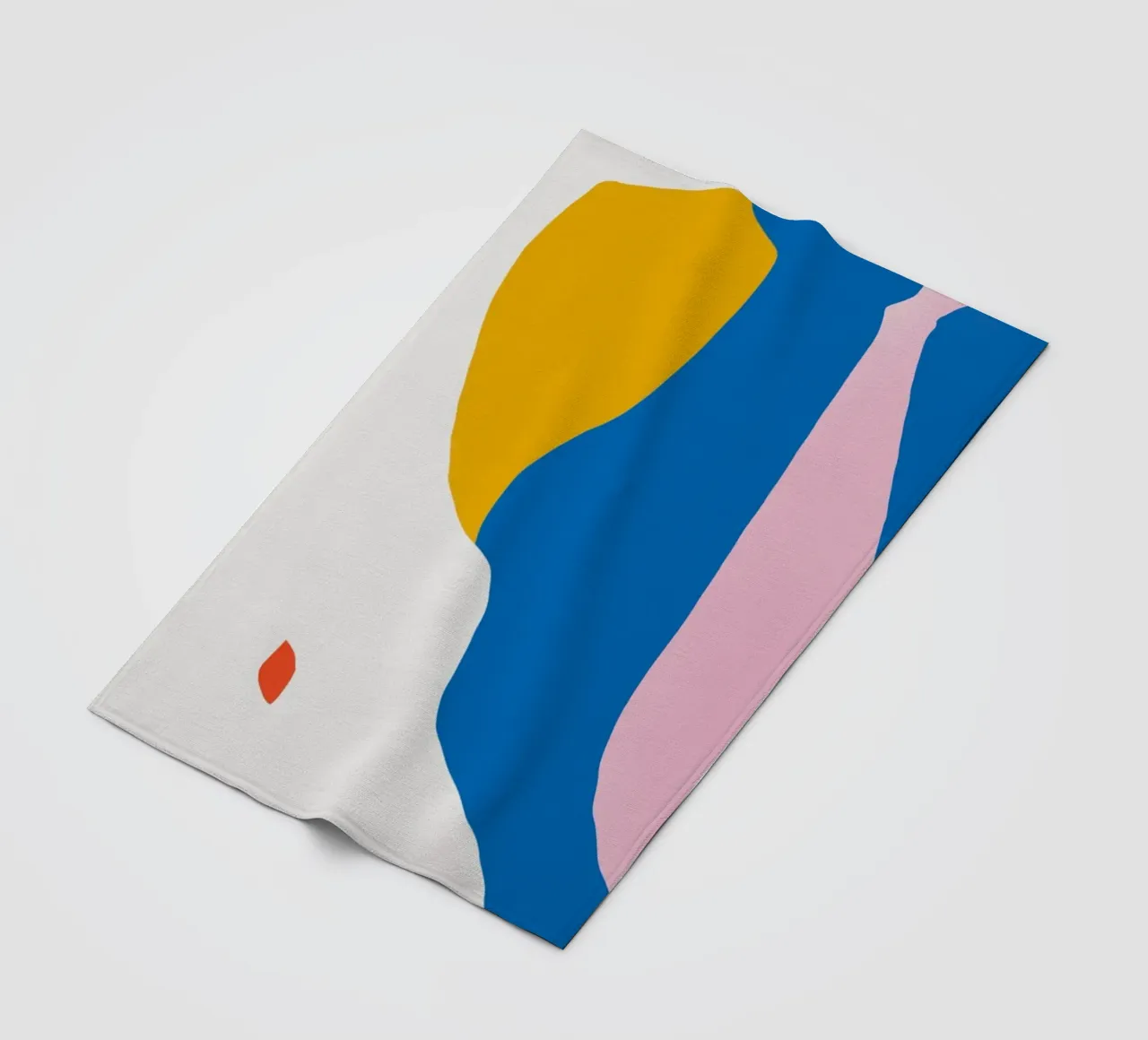 Farbwalzer Fleecedecke von Little Dean