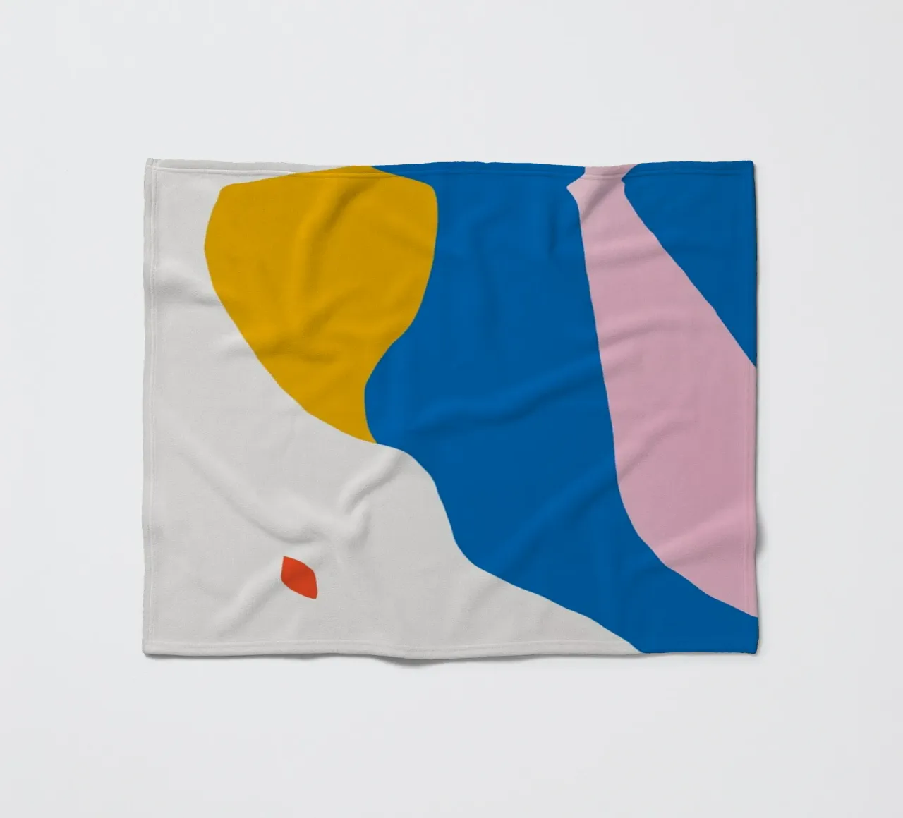 Farbwalzer Fleecedecke von Little Dean