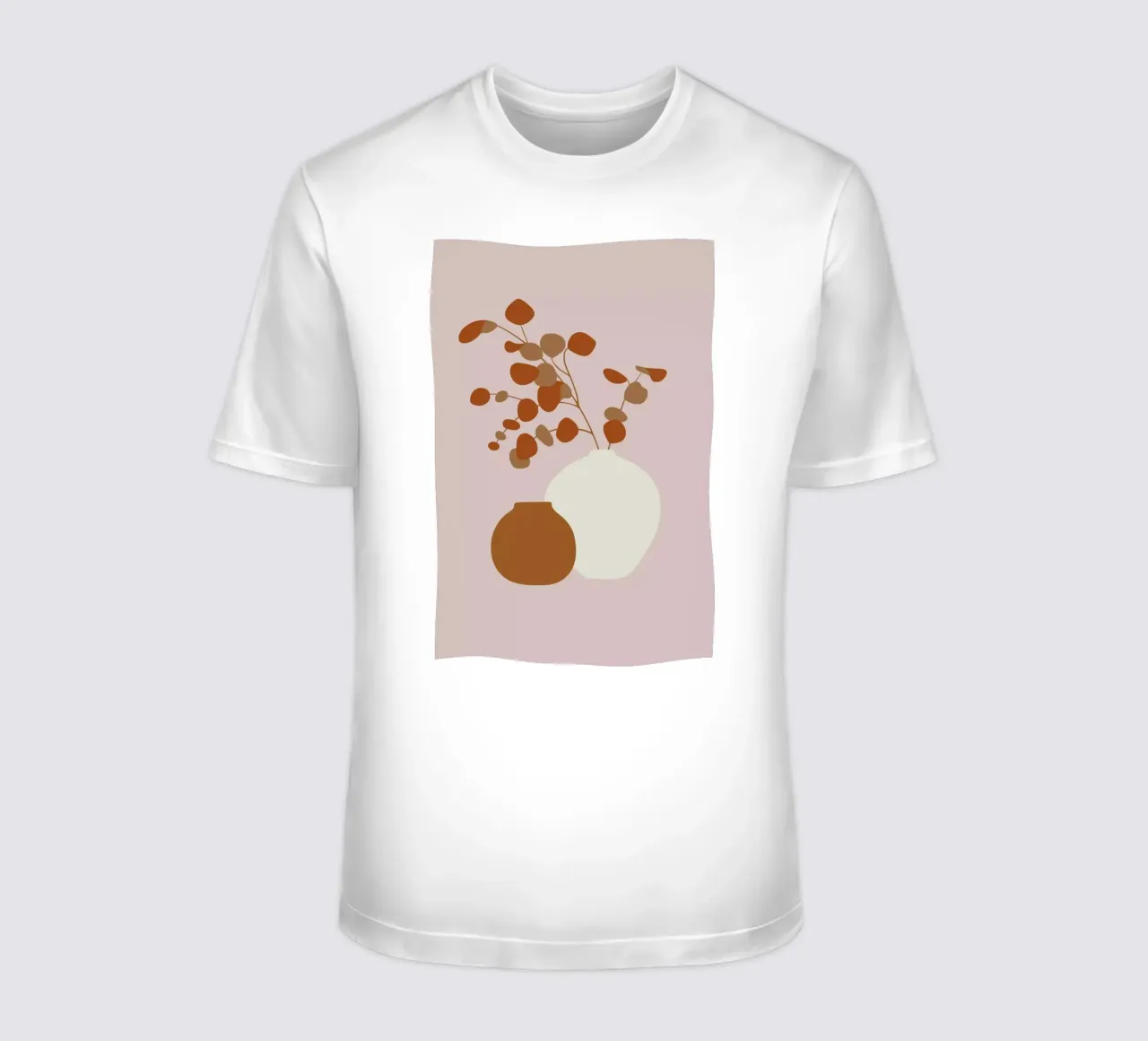 Ochre Eucalyptus t-shirt by Pure
