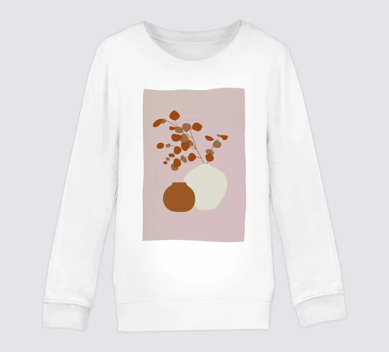 Ochre Eucalyptus felpa bambino da Pure