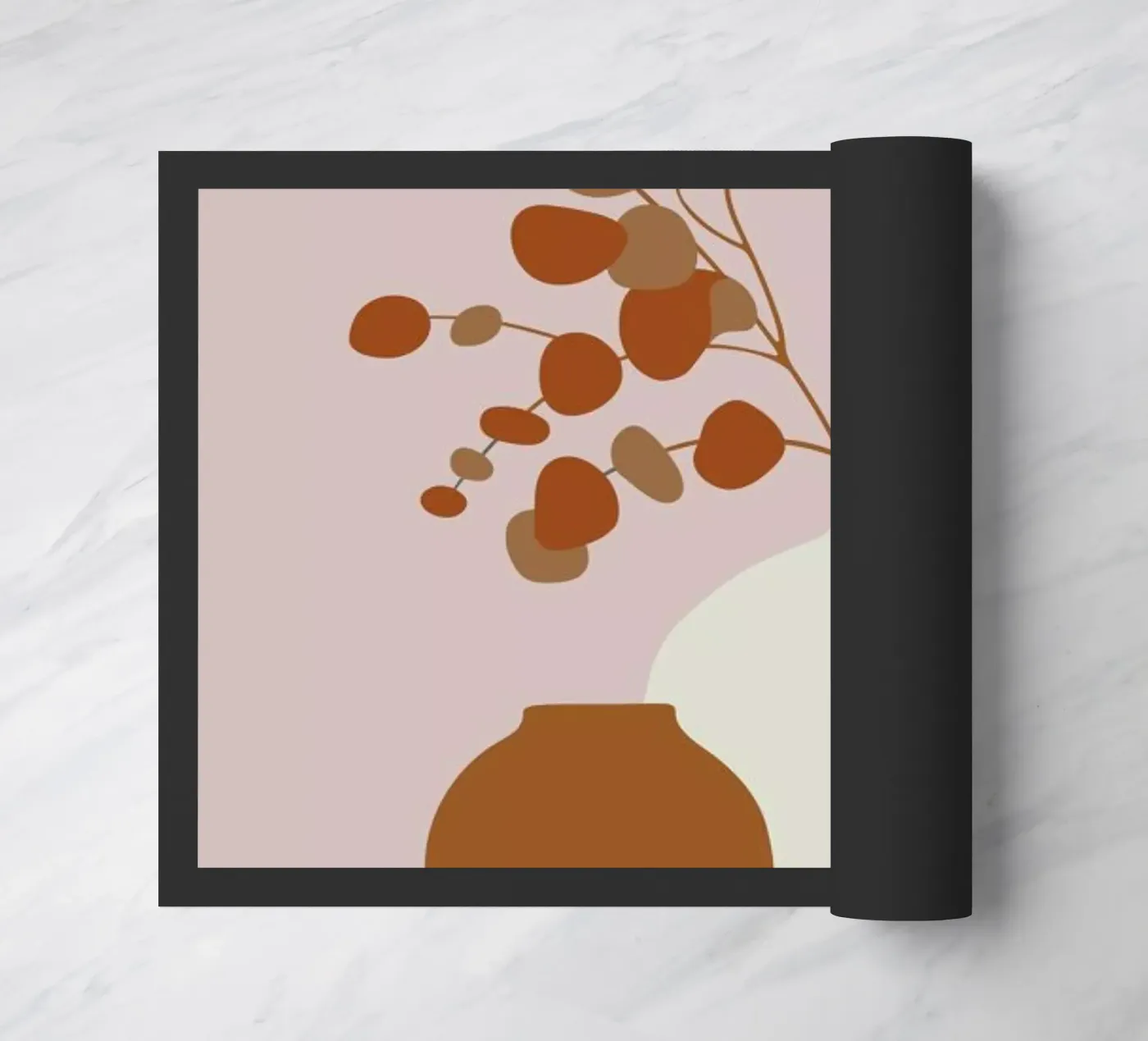 Ochre Eucalyptus Fußmatte von Pure
