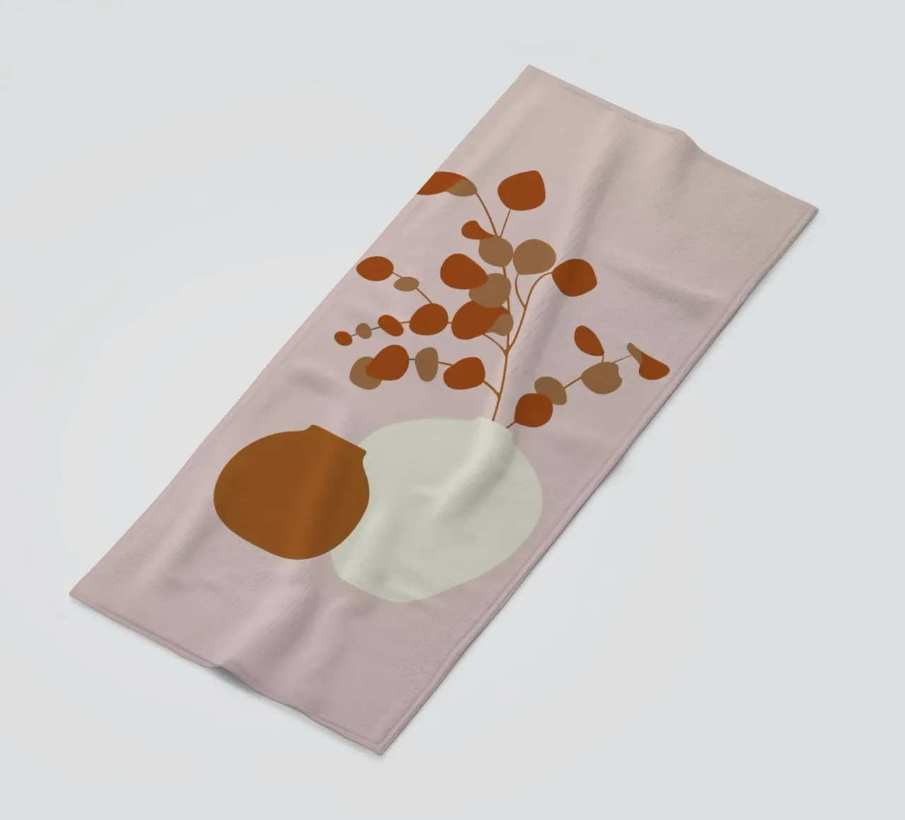 Ochre Eucalyptus telo mare da Pure