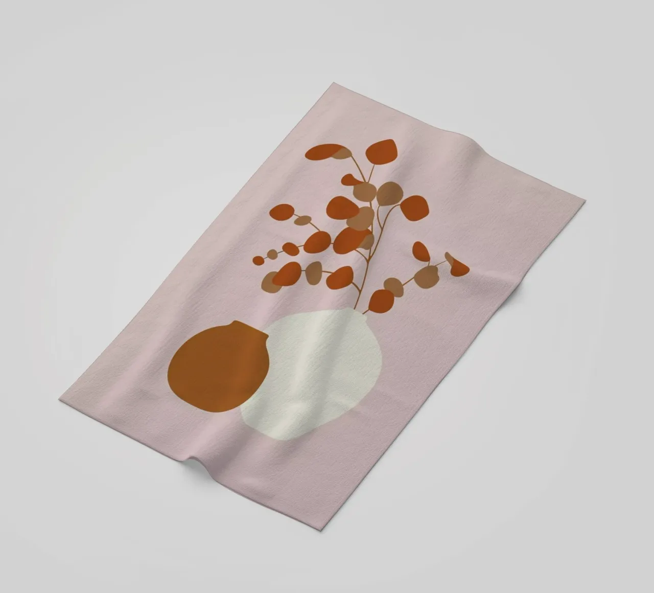 Ochre Eucalyptus telo mare da Pure