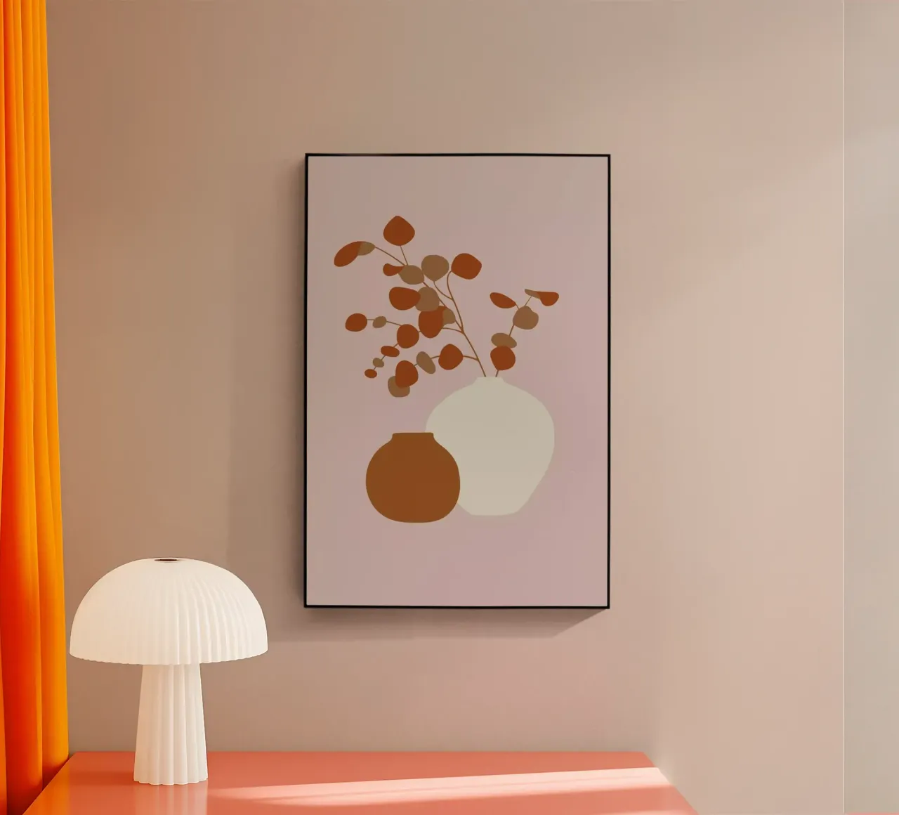 Ochre Eucalyptus plexiglass da Pure