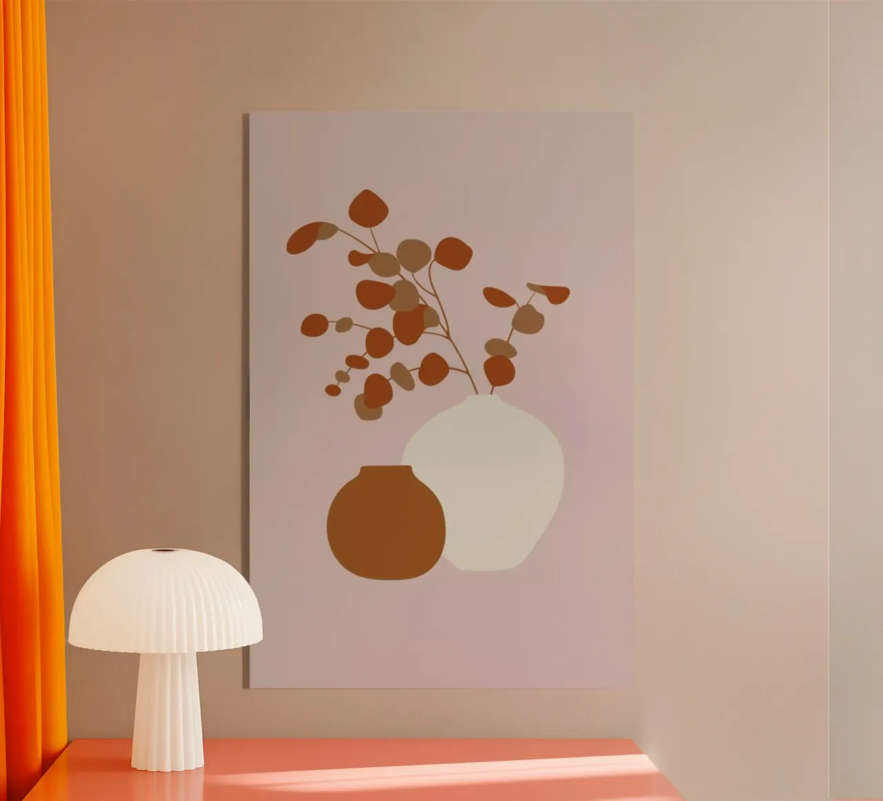 Ochre Eucalyptus plexiglass da Pure