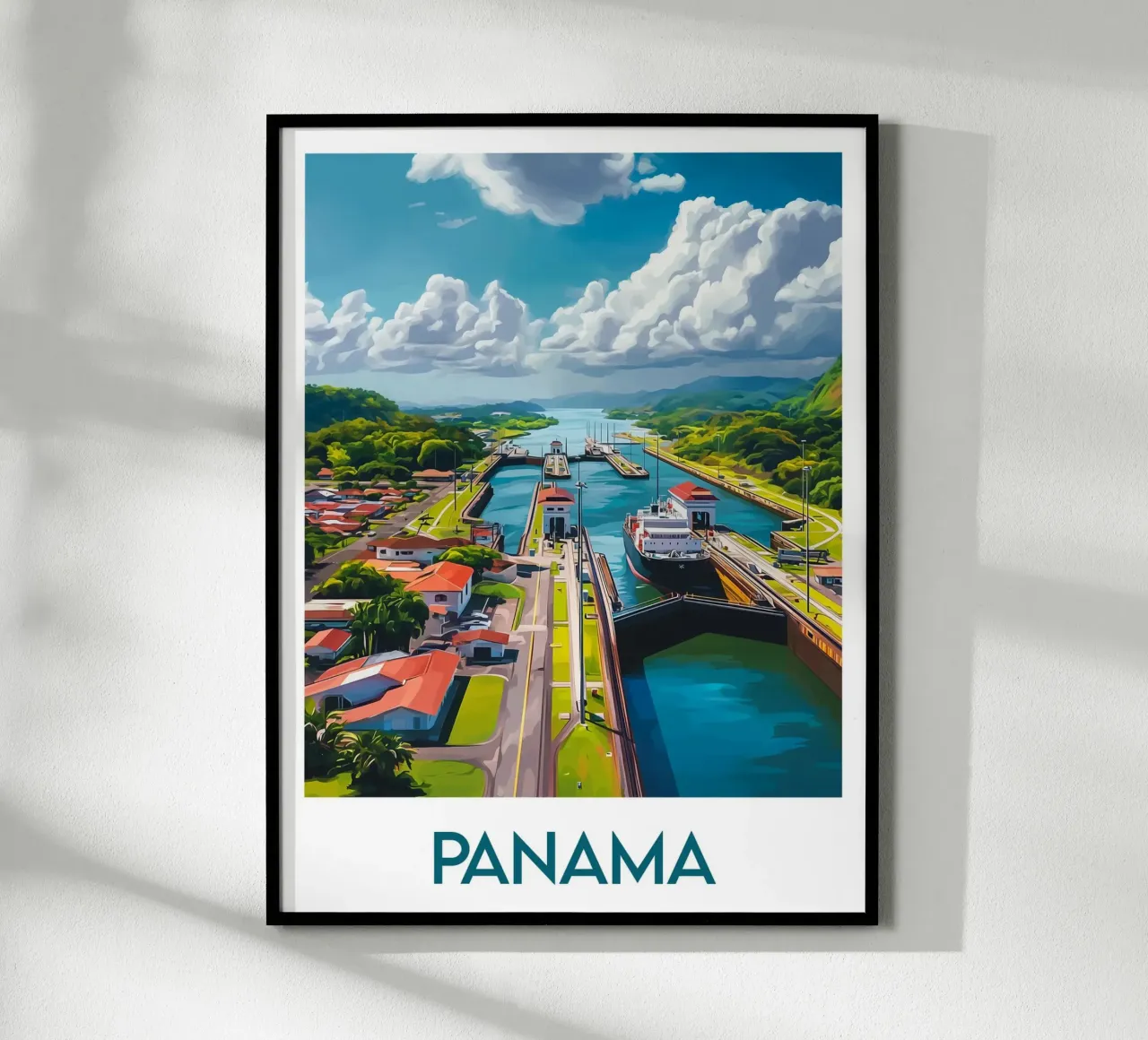 Affiche Panama poster da Frame the World