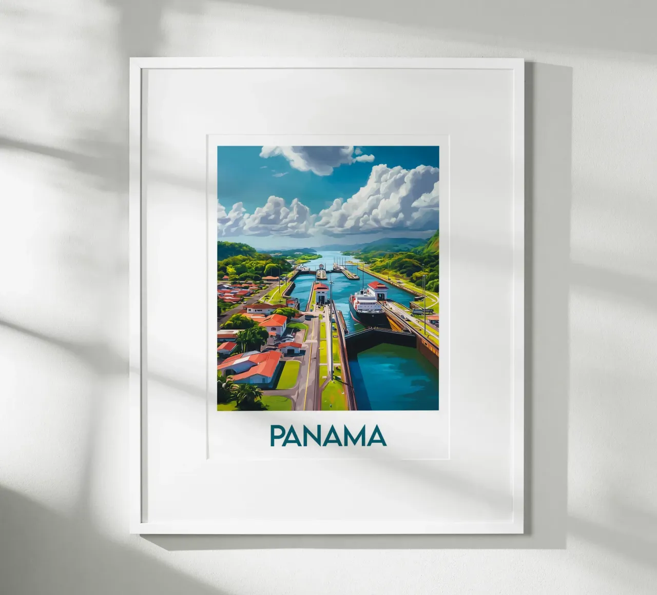 Affiche Panama poster da Frame the World