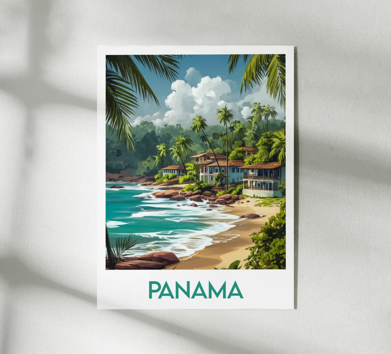 Affiche Panama plexiglass da Frame the World