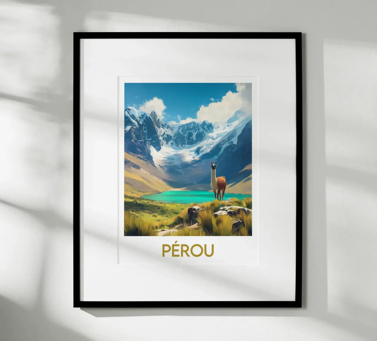 Poster Perù poster da Frame the World