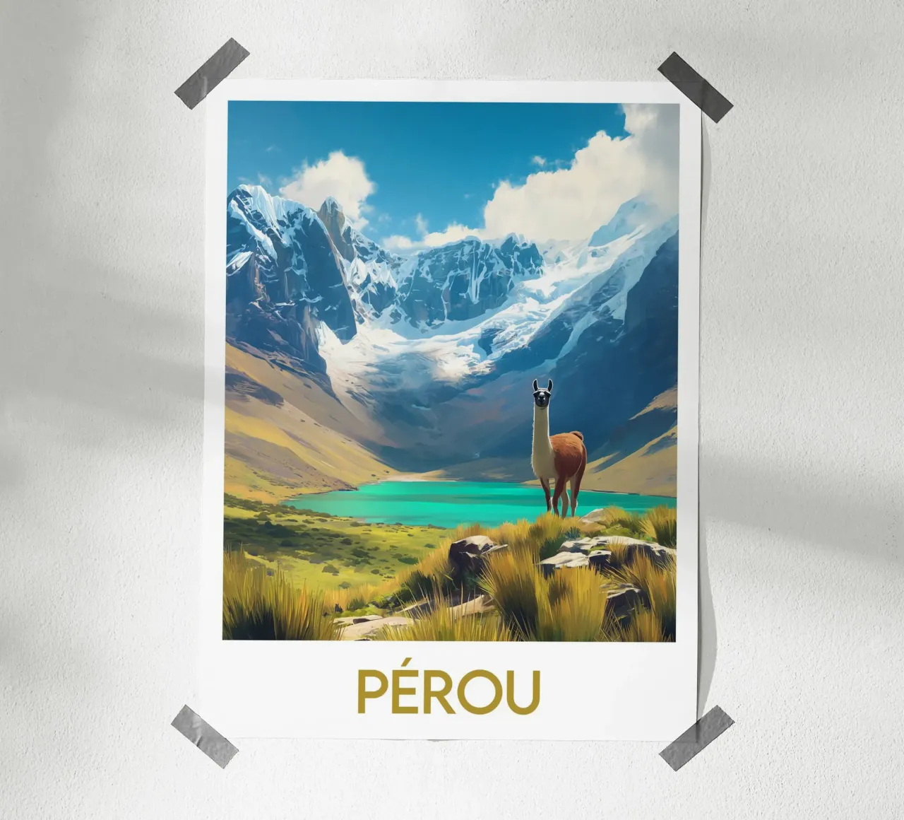 Poster Perù poster da Frame the World