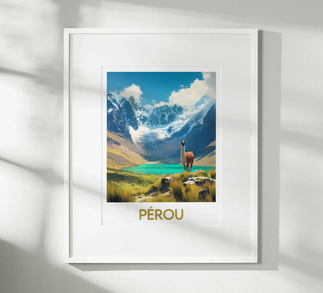 Poster Perù poster da Frame the World