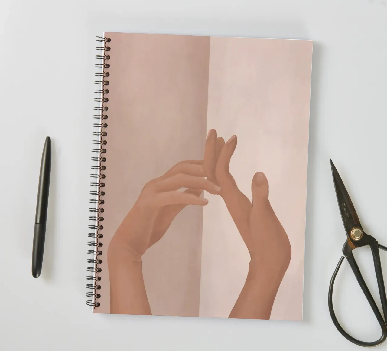 Come with Me spiral notebook by cityart