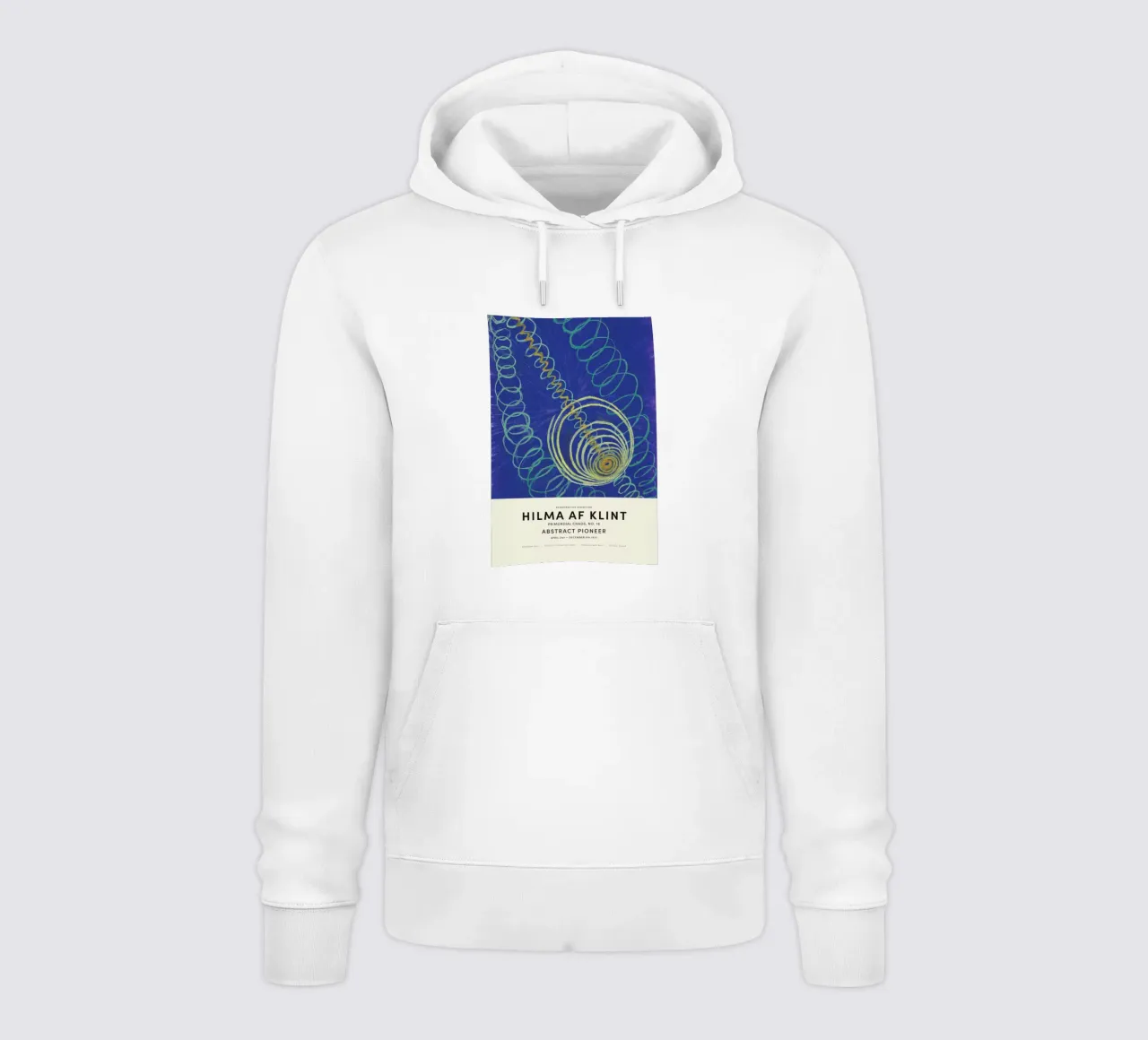 Hilma af Klint - Primordial Chaos, No. 16 felpa con cappuccio da Vintage by JUNIQE