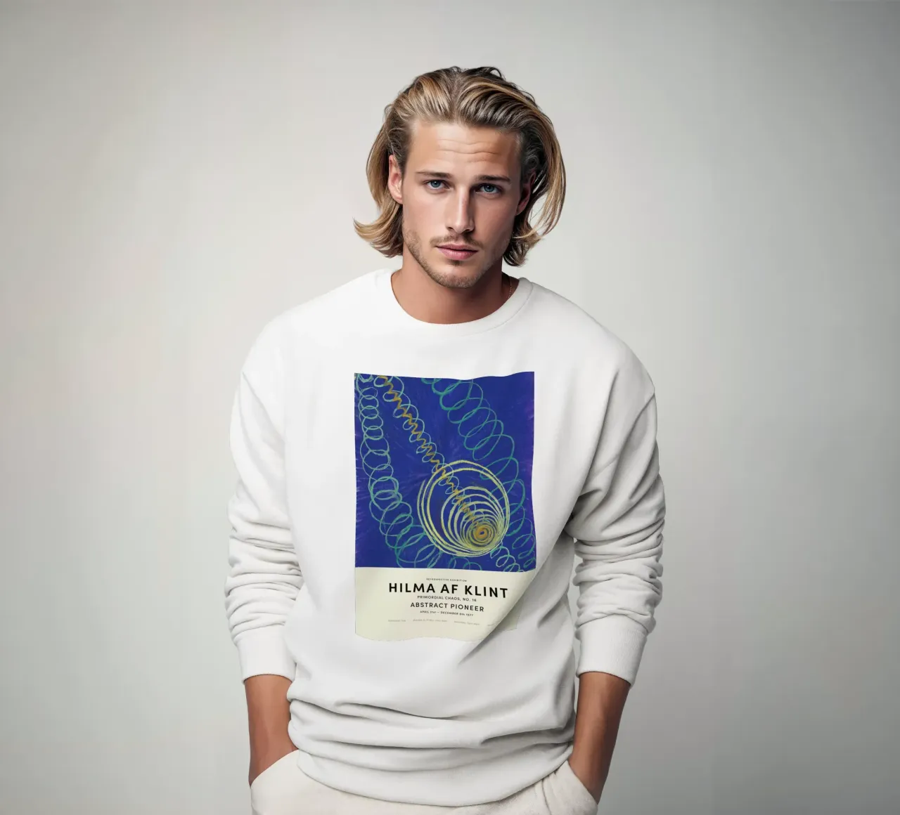 Hilma af Klint - Primordial Chaos, No. 16 felpa da Vintage by JUNIQE