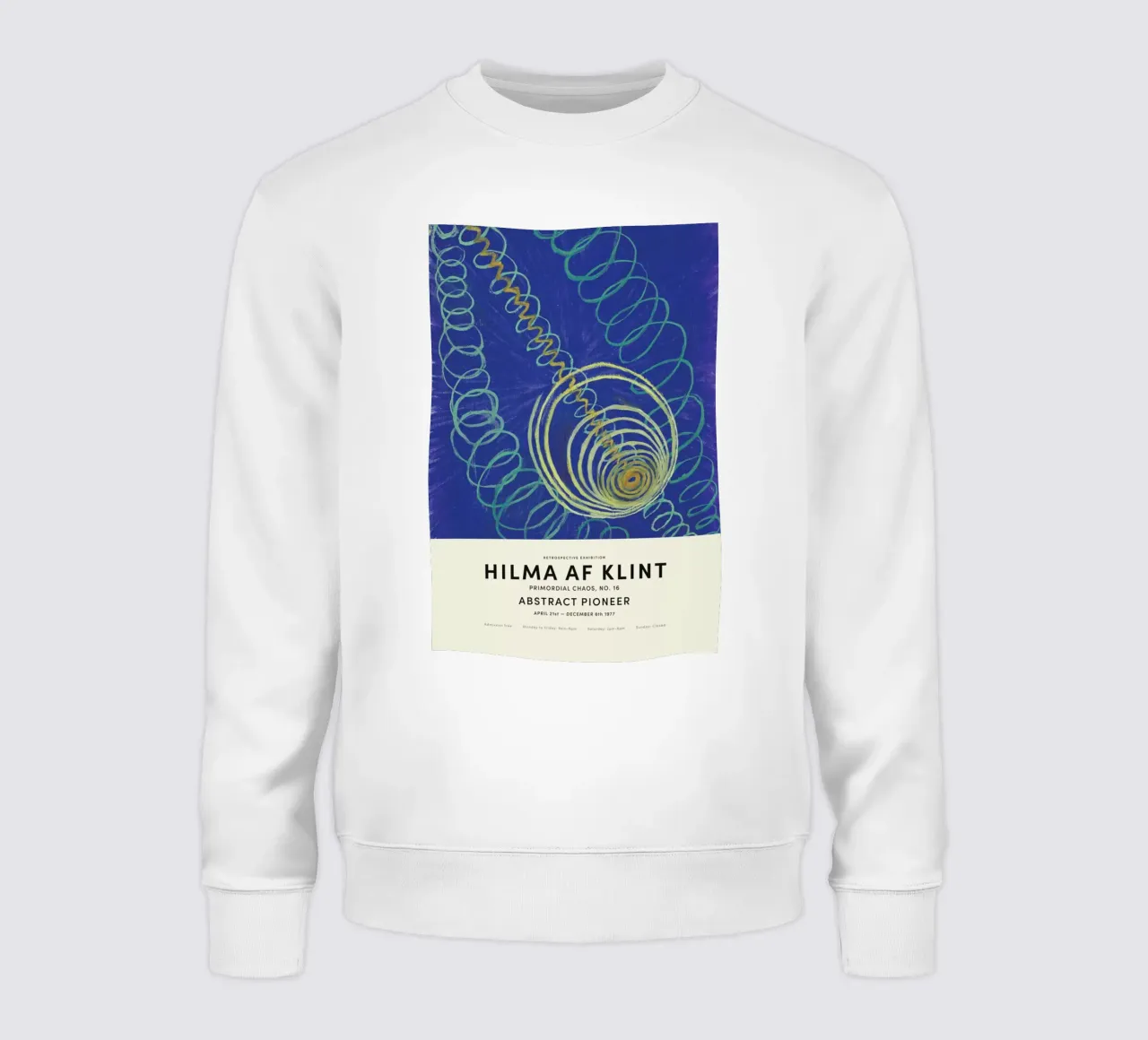 Hilma af Klint - Primordial Chaos, No. 16 felpa da Vintage by JUNIQE