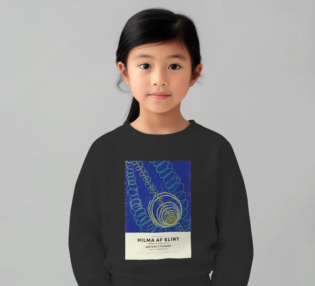 Hilma af Klint - Primordial Chaos, No. 16 felpa bambino da Vintage by JUNIQE