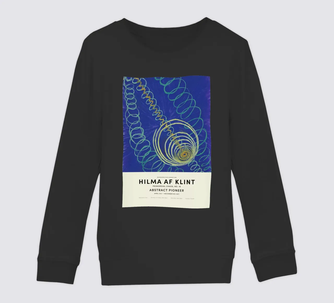 Hilma af Klint - Primordial Chaos, No. 16 felpa bambino da Vintage by JUNIQE