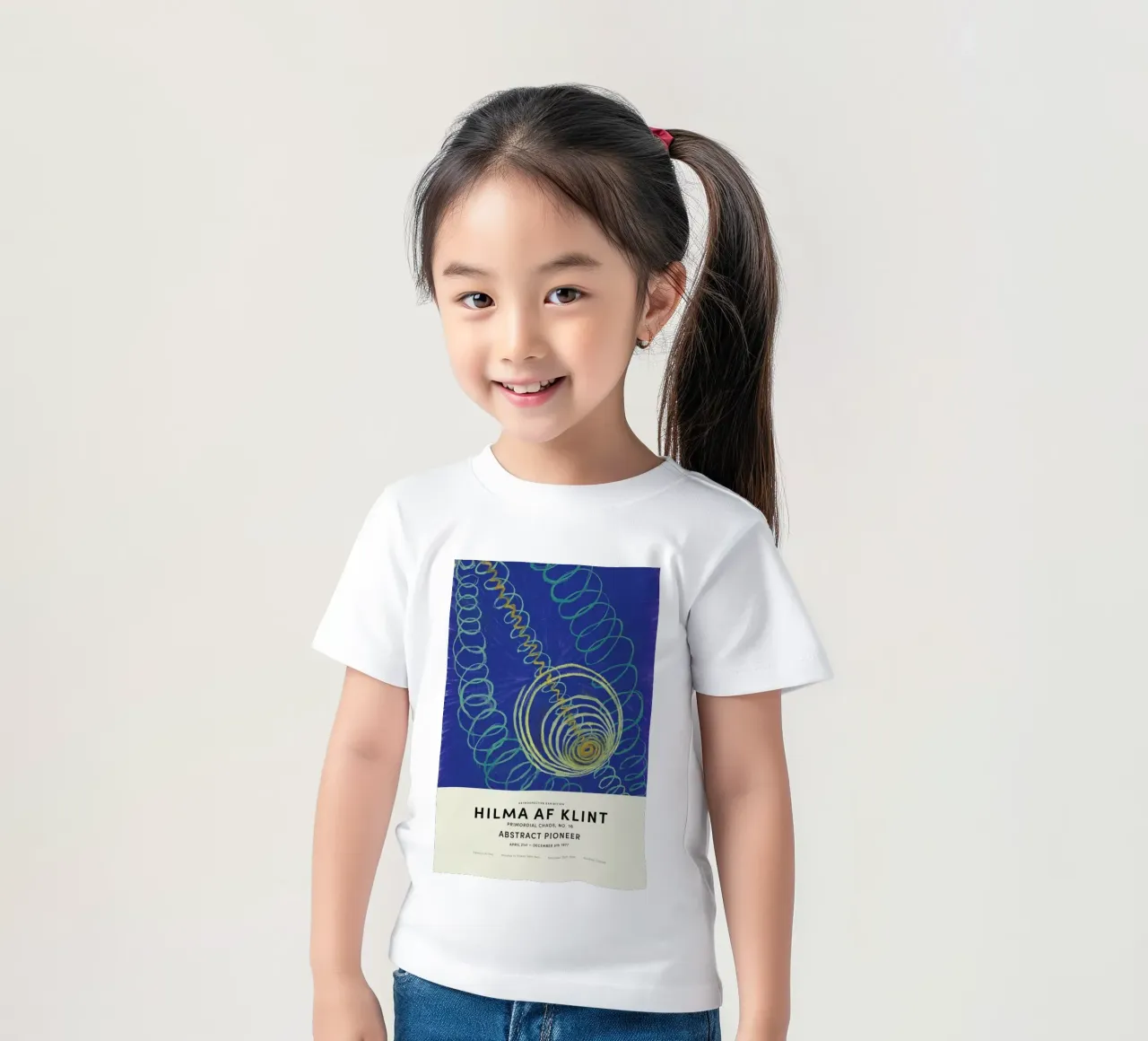 Hilma af Klint - Primordial Chaos, No. 16 t-shirt bambini da Vintage by JUNIQE