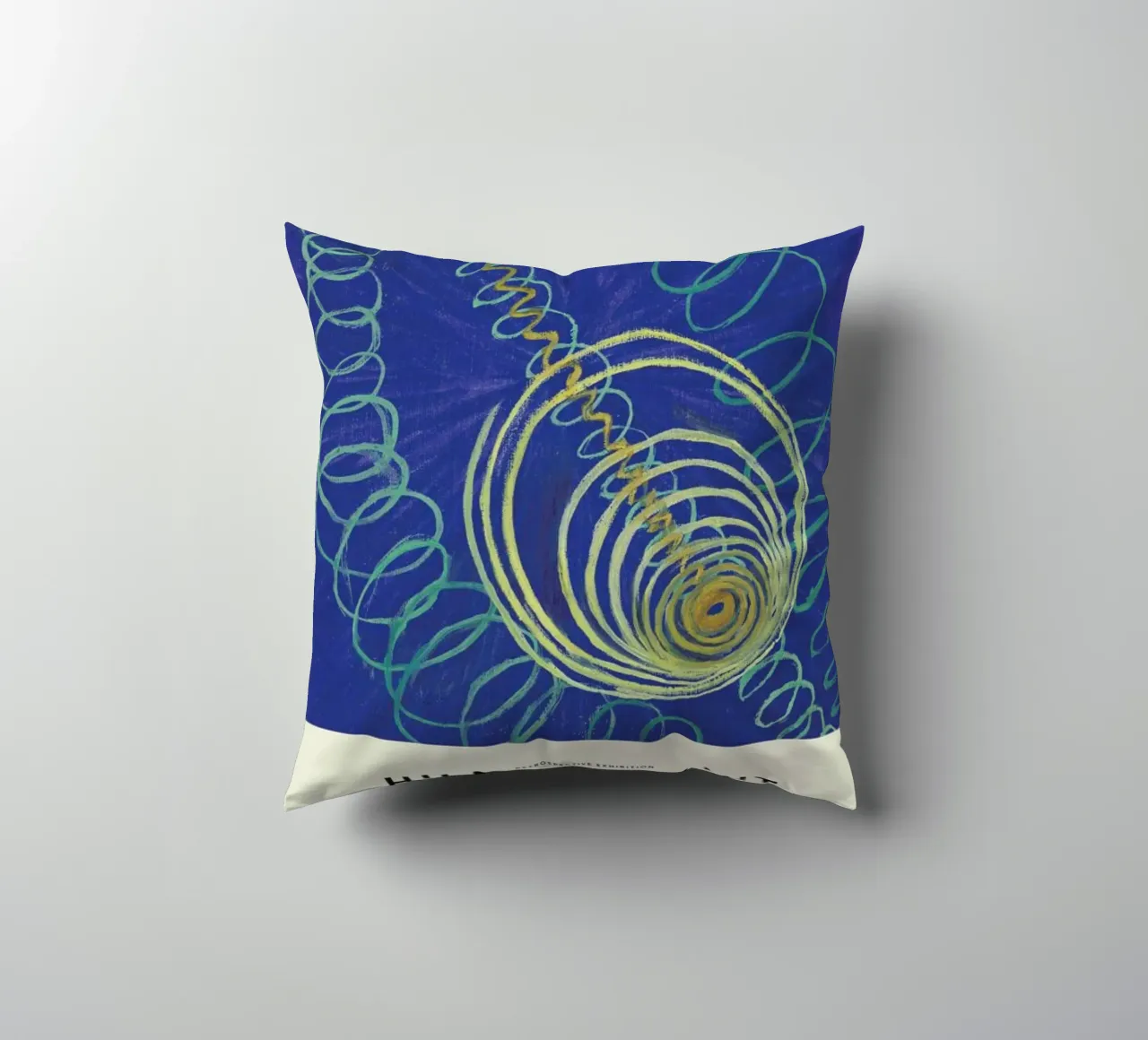 Hilma af Klint - Primordial Chaos, No. 16 cuscino da Vintage by JUNIQE