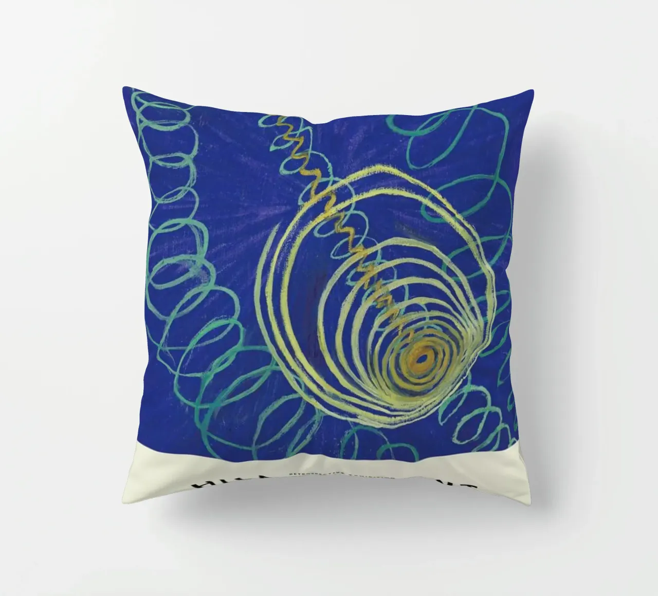 Hilma af Klint - Primordial Chaos, No. 16 cuscino da Vintage by JUNIQE