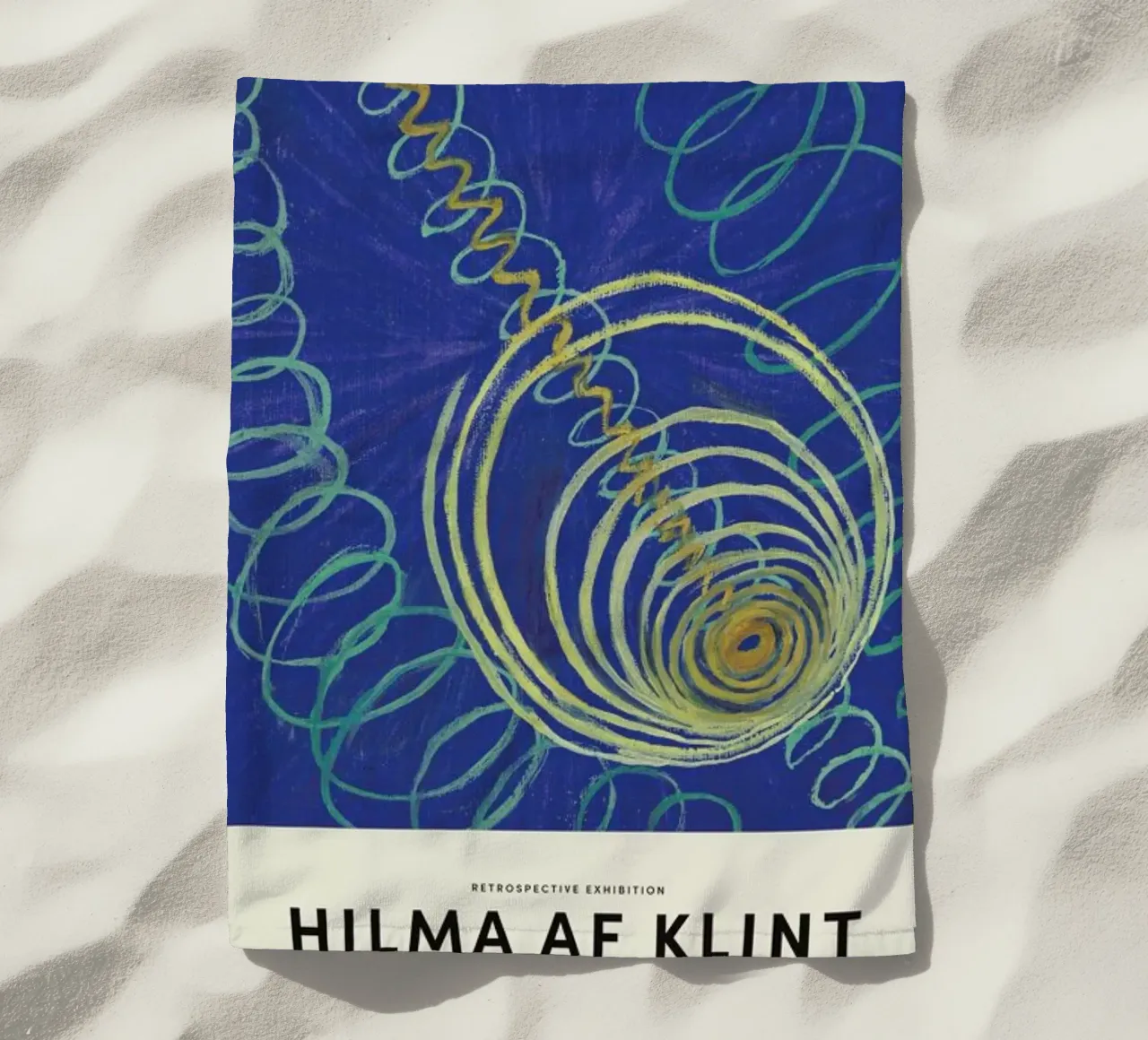 Hilma af Klint - Primordial Chaos, No. 16 telo mare da Vintage by JUNIQE