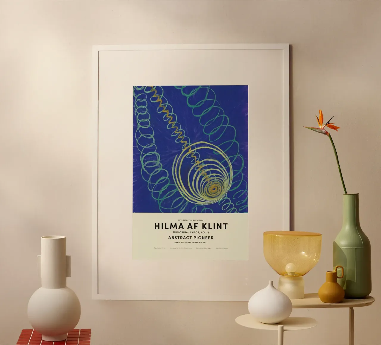 Hilma af Klint - Primordial Chaos, No. 16 carta hahnemühle da Vintage by JUNIQE