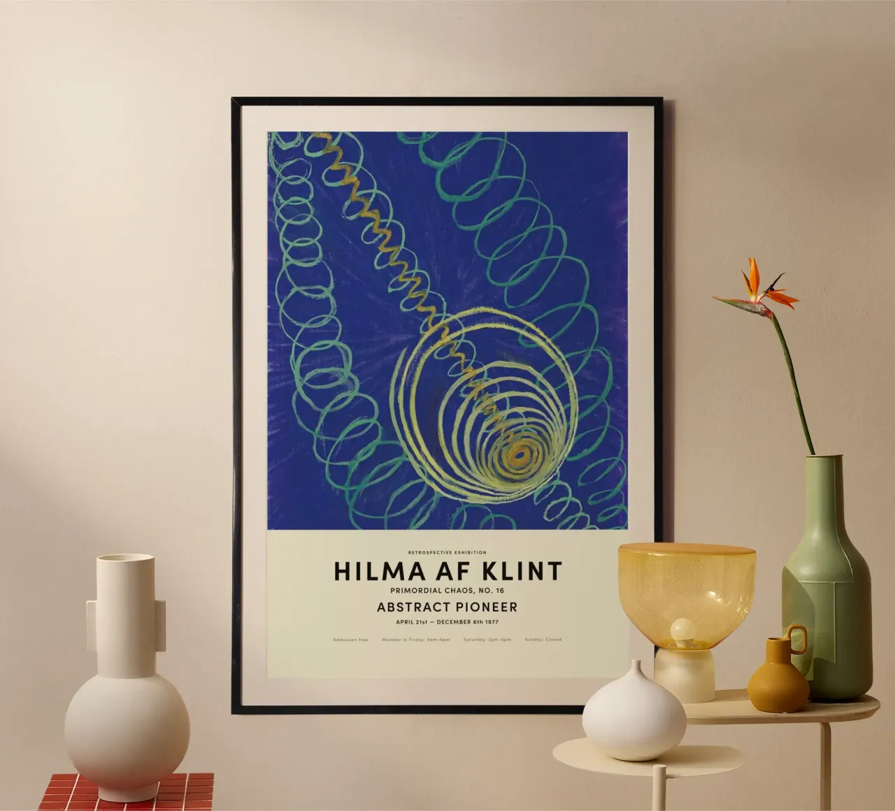 Hilma af Klint - Primordial Chaos, No. 16 carta hahnemühle da Vintage by JUNIQE