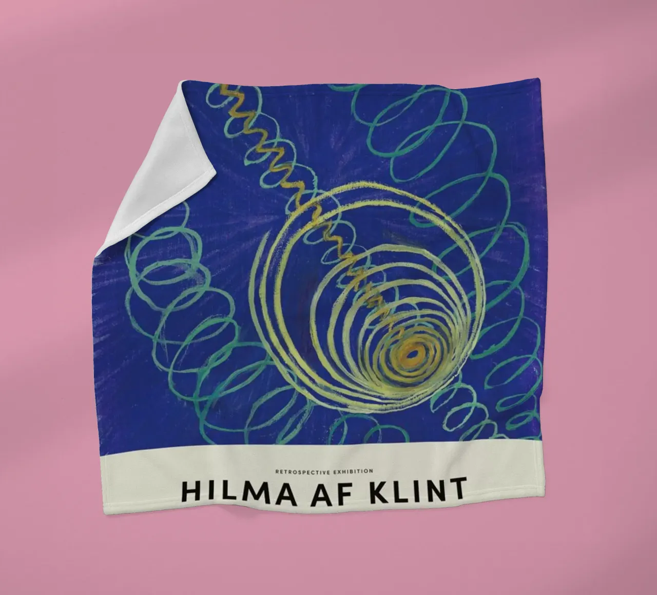 Hilma af Klint - Primordial Chaos, No. 16 coperta in pile da Vintage by JUNIQE
