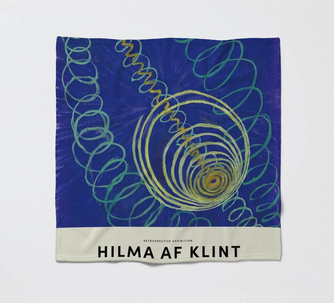Hilma af Klint - Primordial Chaos, No. 16 coperta in pile da Vintage by JUNIQE