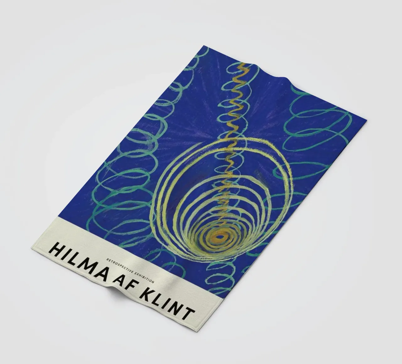 Hilma af Klint - Primordial Chaos, No. 16 coperta in pile da Vintage by JUNIQE