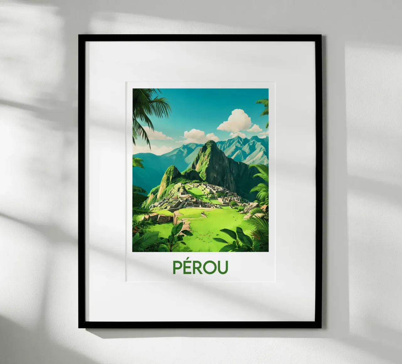 Poster Perù poster da Frame the World