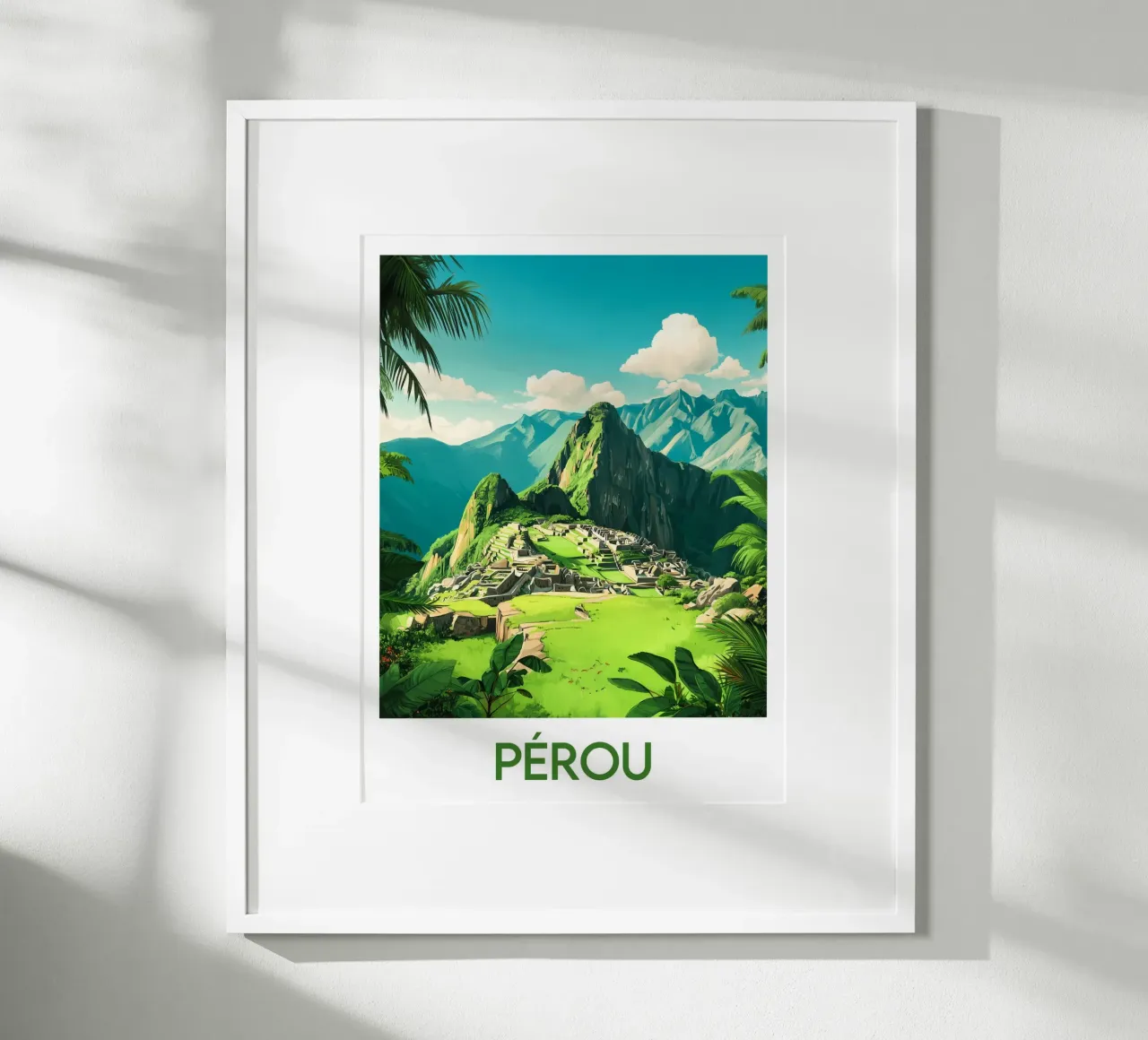 Poster Perù poster da Frame the World