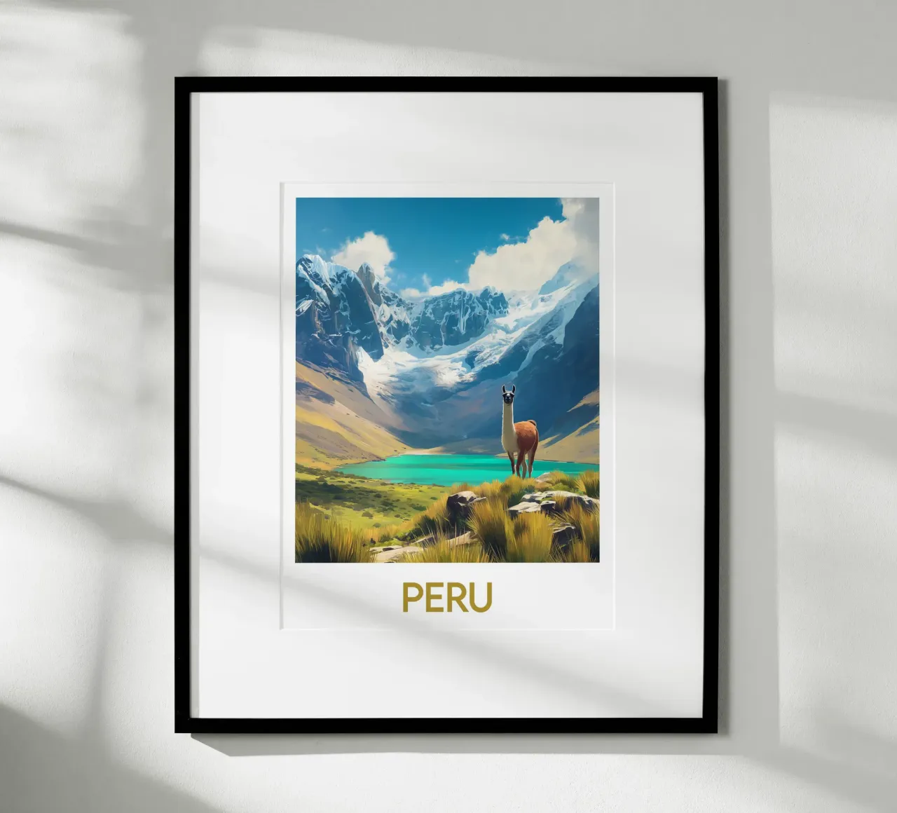 Poster Perù poster da Frame the World