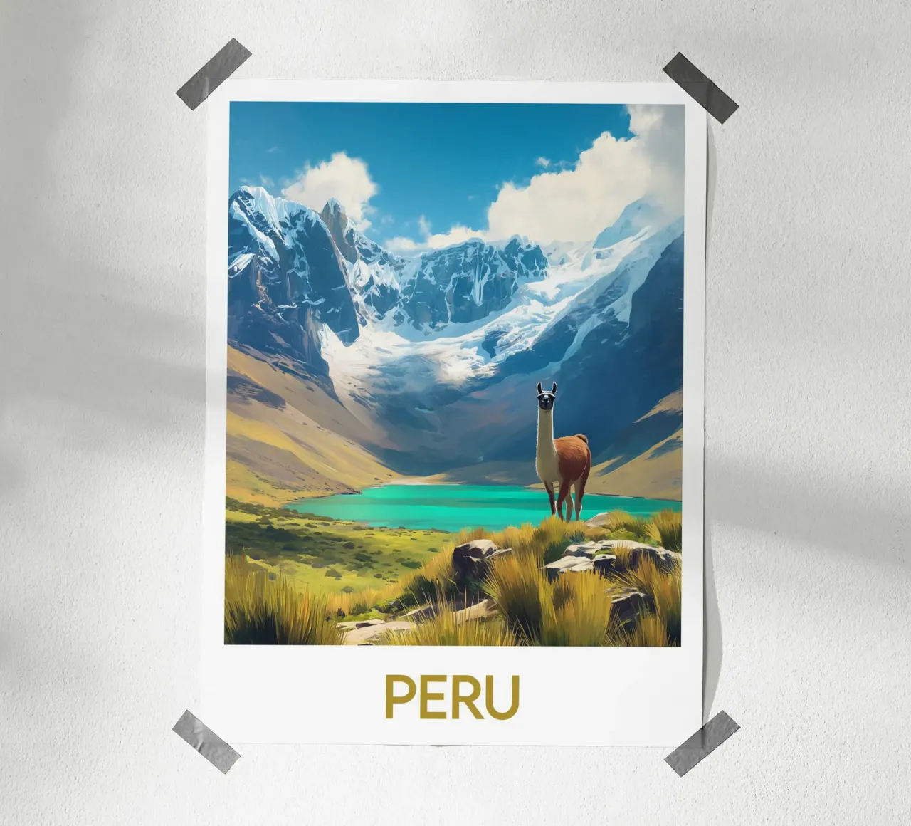 Poster Perù poster da Frame the World