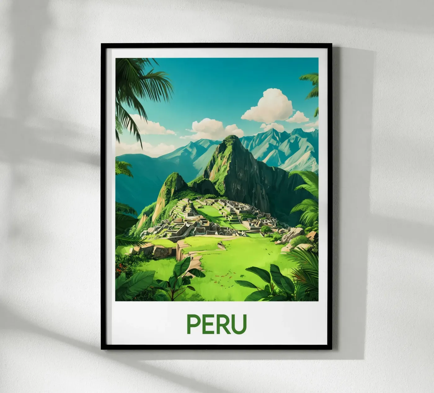 Poster Peru Poster von Frame the World