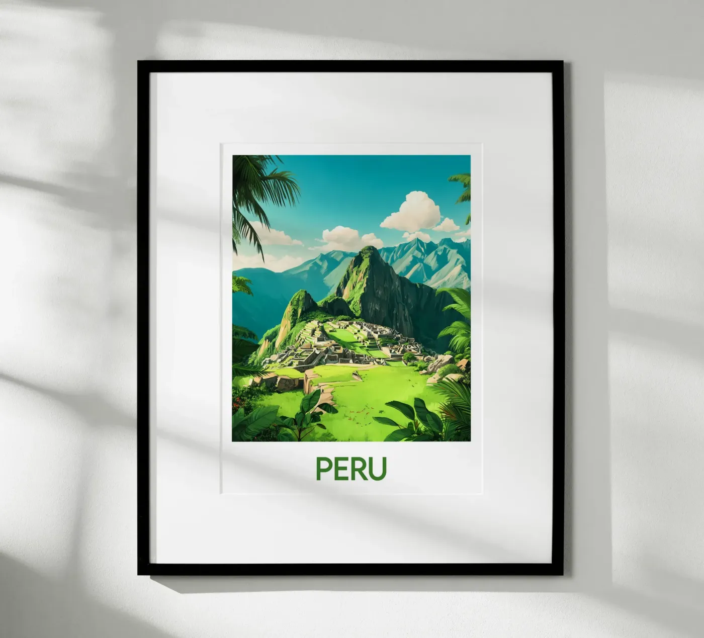 Poster Peru Poster von Frame the World