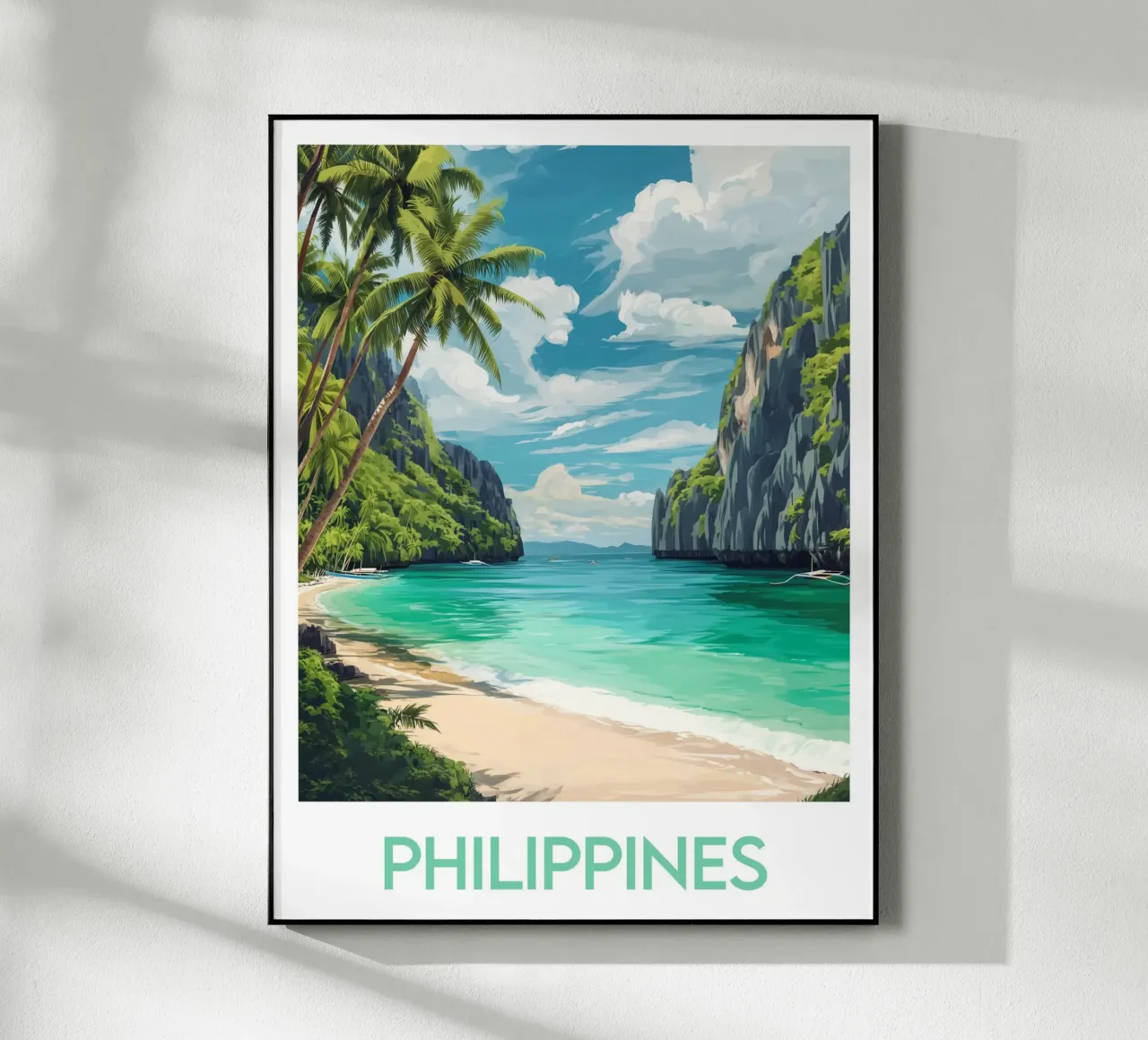 Affiche Philippines plexiglass da Frame the World