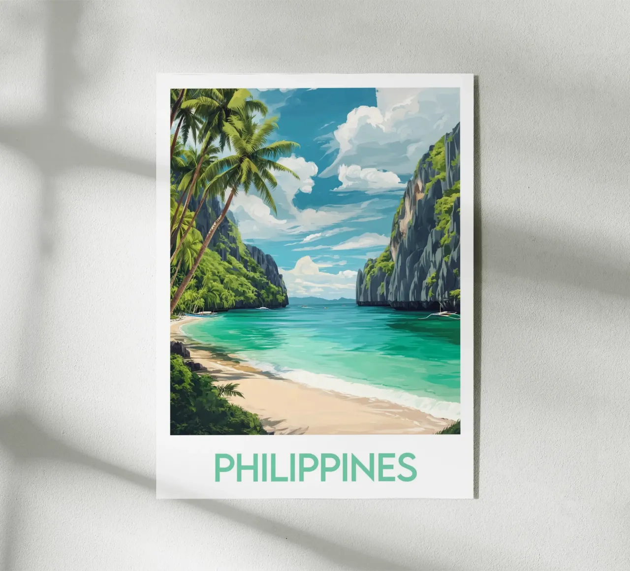 Affiche Philippines plexiglass da Frame the World