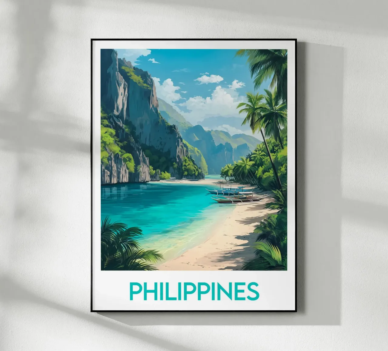 Affiche Philippines plexiglass da Frame the World